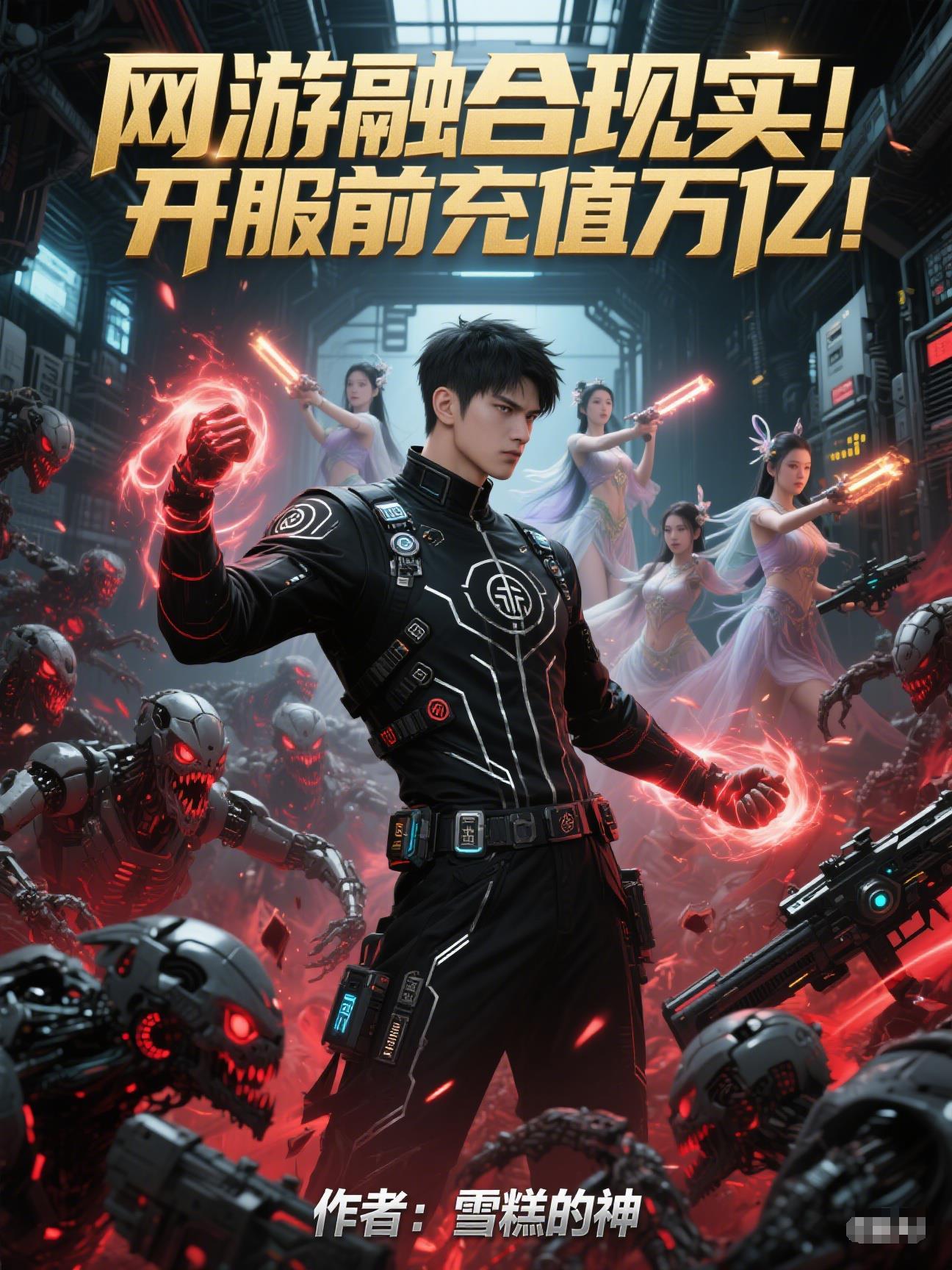 网游融合现实!开服前充值万亿!漫画